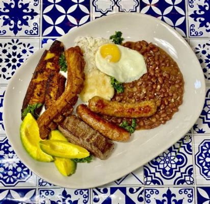   Bandeja Paisa 令人垂涎的肉类盛宴与香濃醬汁交織！